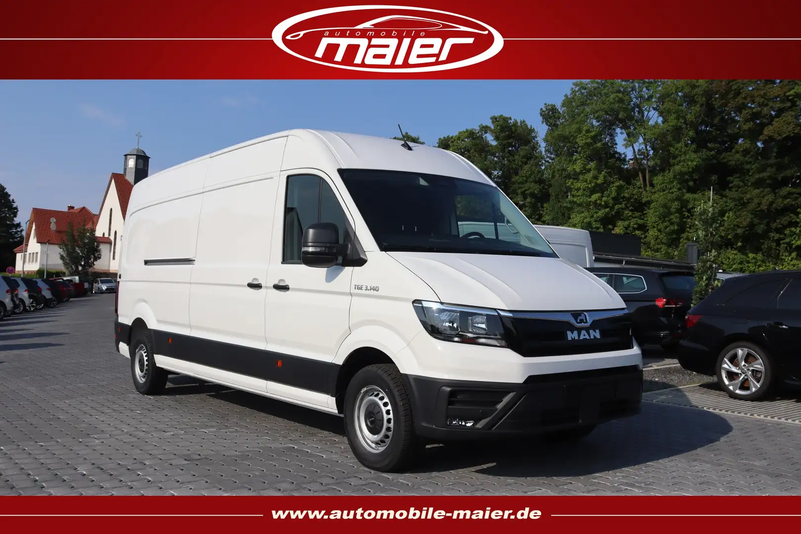 MAN TGE 3.140 Kasten lang Hochdach Virtual-Tempo-KAM Weiß - 1