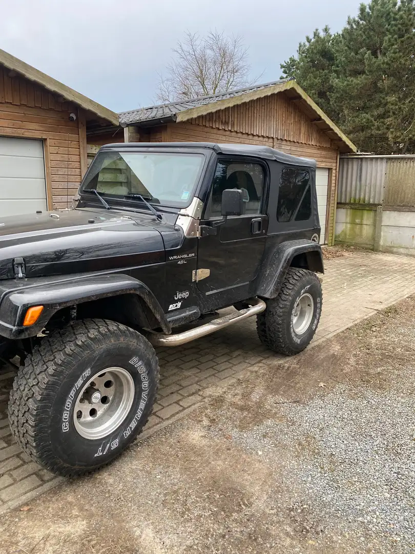Jeep Wrangler Wrangler 4.0 Sport Siyah - 2