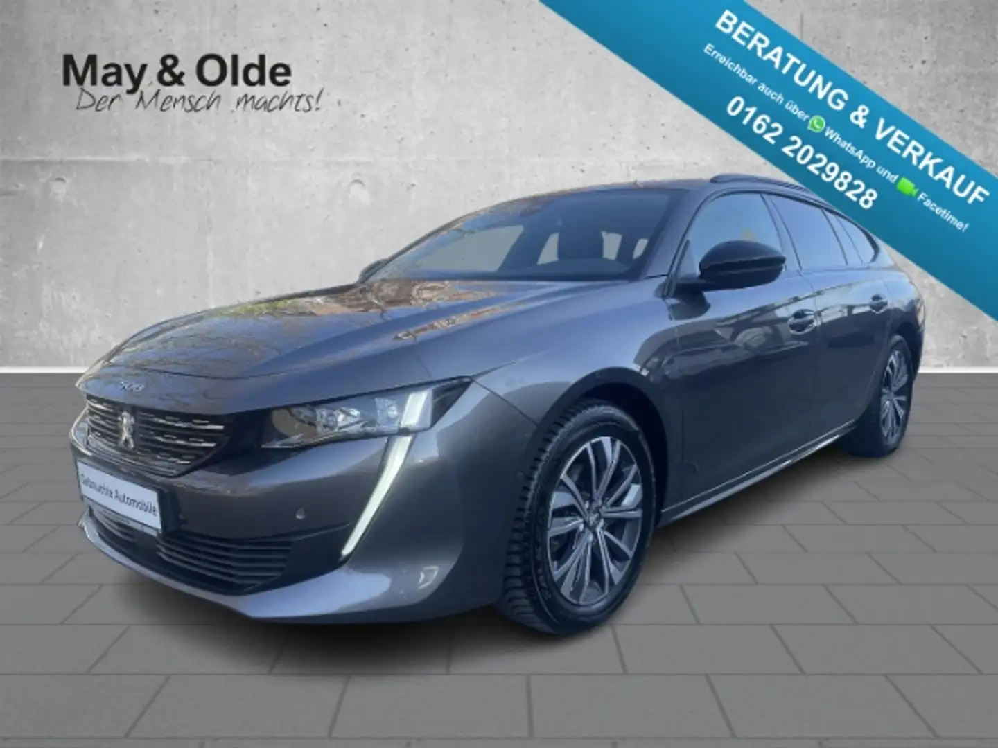 Peugeot 508 Navi 360 Kamera ACC LED Allwetter CarPlay Android Gris - 1