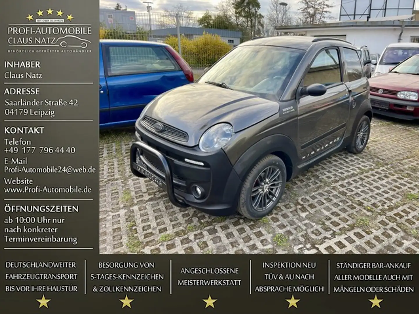 Microcar M.Go Highland X DCi*KLIMA!!!*45 KM H*LIEFERUNG* Marrone - 1