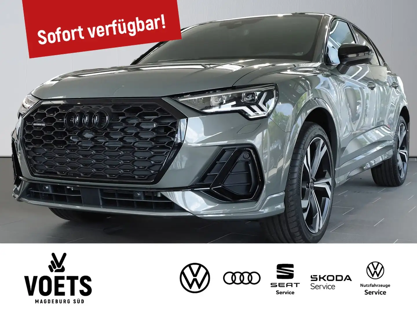 Audi Q3 Sportback S line 40 TFSI quattro 20ZOLL Grau - 1