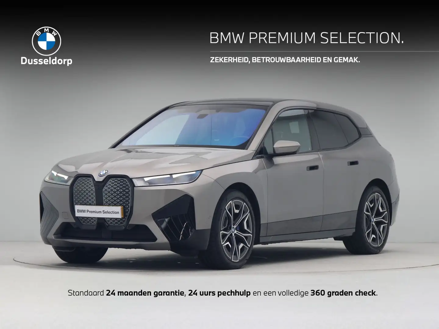 BMW iX xDrive40 High Executive 77 kWh Gris - 1
