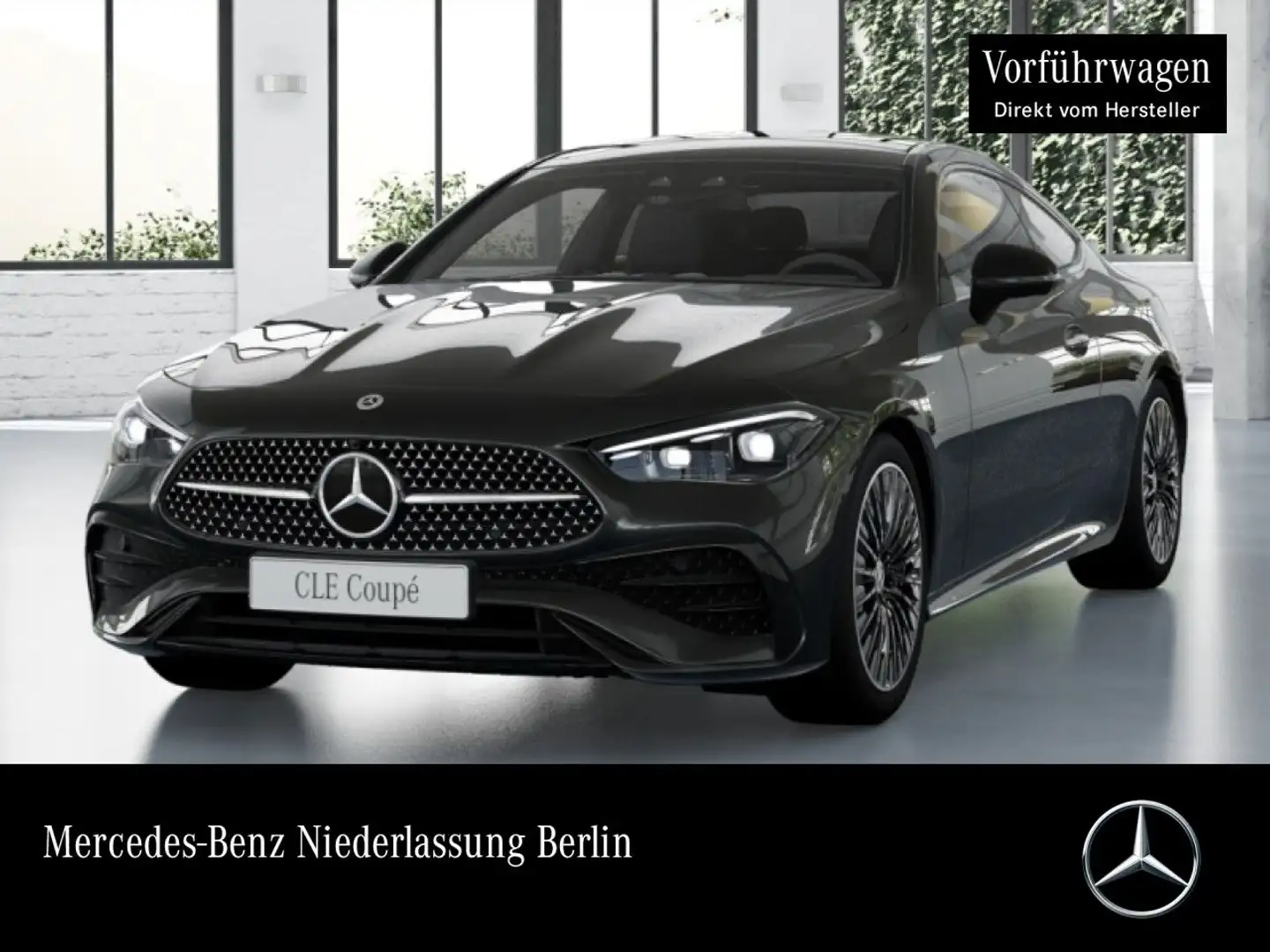 Mercedes-Benz CLE 200 AMG+NIGHT+PANO+360+BURMESTER+KEYLESS+9G Gris - 1