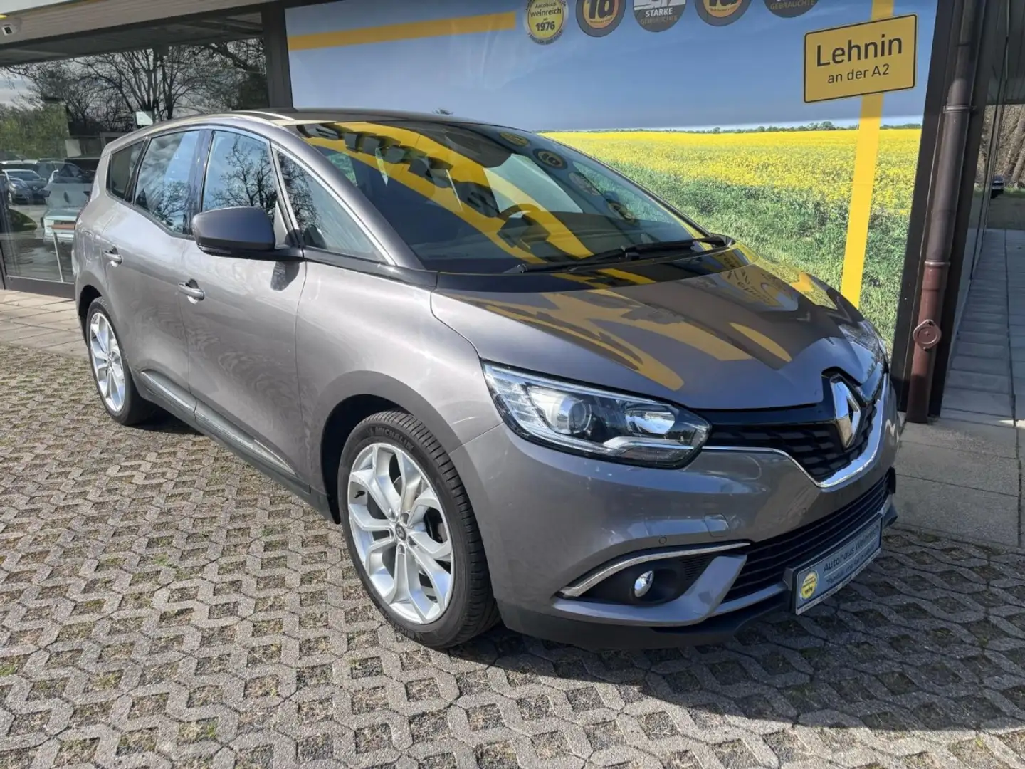 Renault Grand Scenic 7-Sitzer mit Navi & Klima Klima Navi Einparkhilfe Grijs - 2