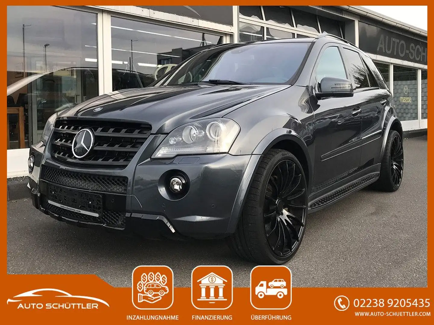 Mercedes-Benz ML 63 AMG Standhzg,KühlbSitze,SD,Infotainment! Grau - 1