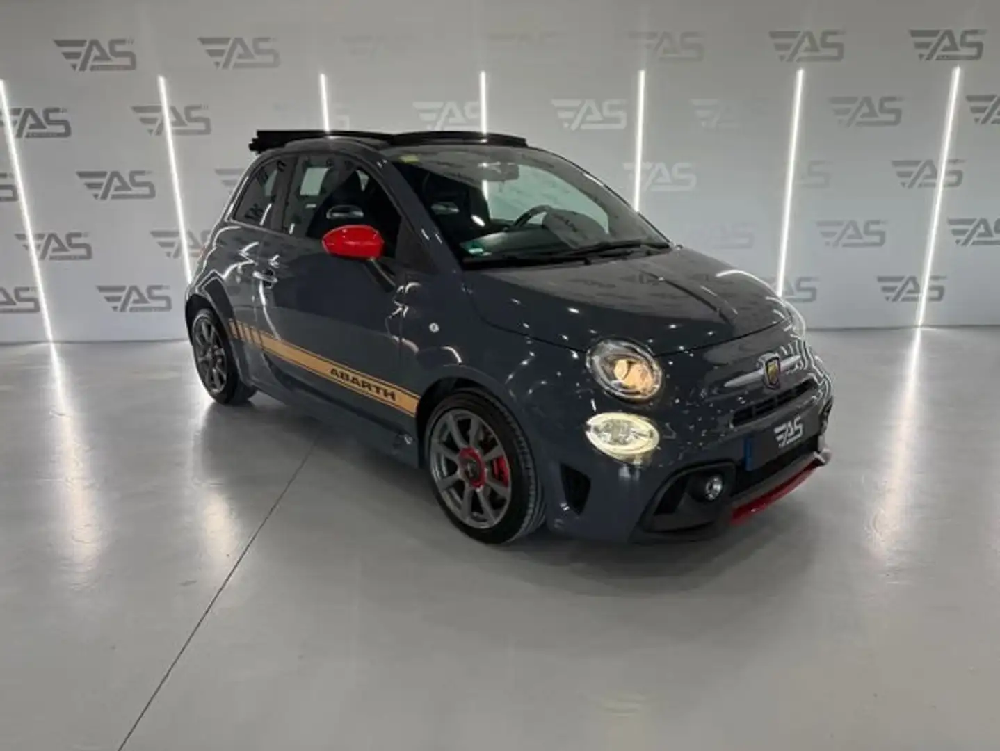Fiat 500 ABARTH Auto. 595 Turismo 1.4 16v TJet E6 CABRIOLET Gris - 2