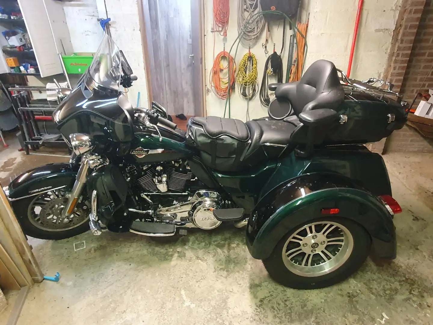 Harley-Davidson Tri Glide Green - 1