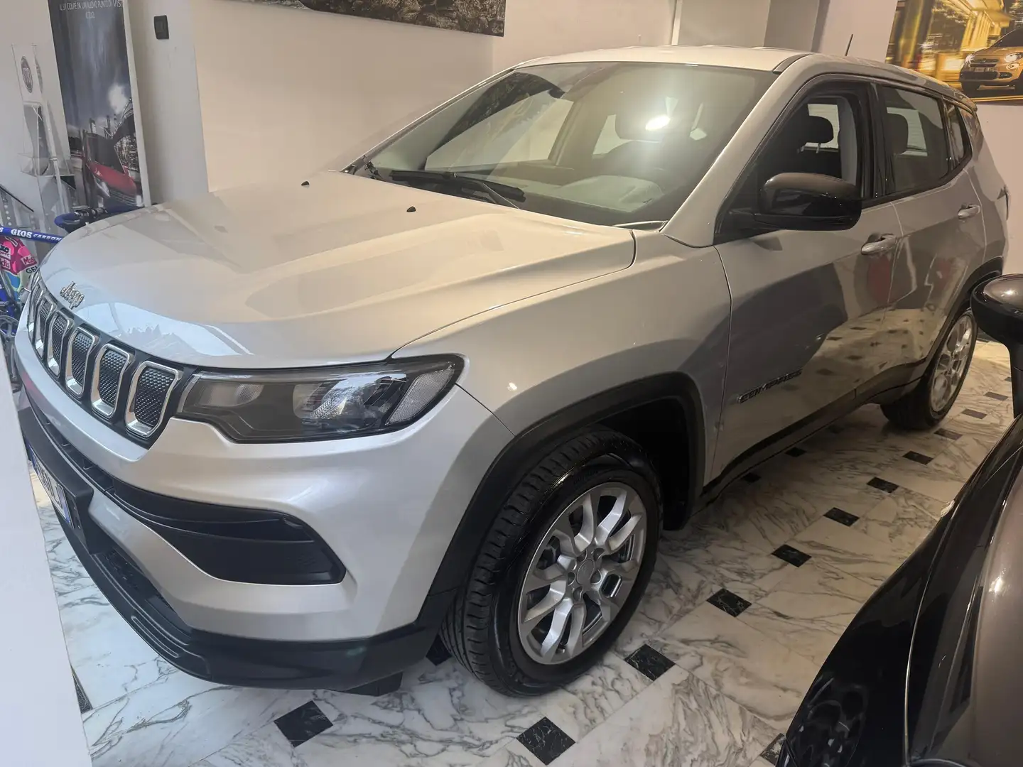 Jeep Compass 1.6 mjt Longitude 2wd 130cv/Unico Propriet. Argento - 1