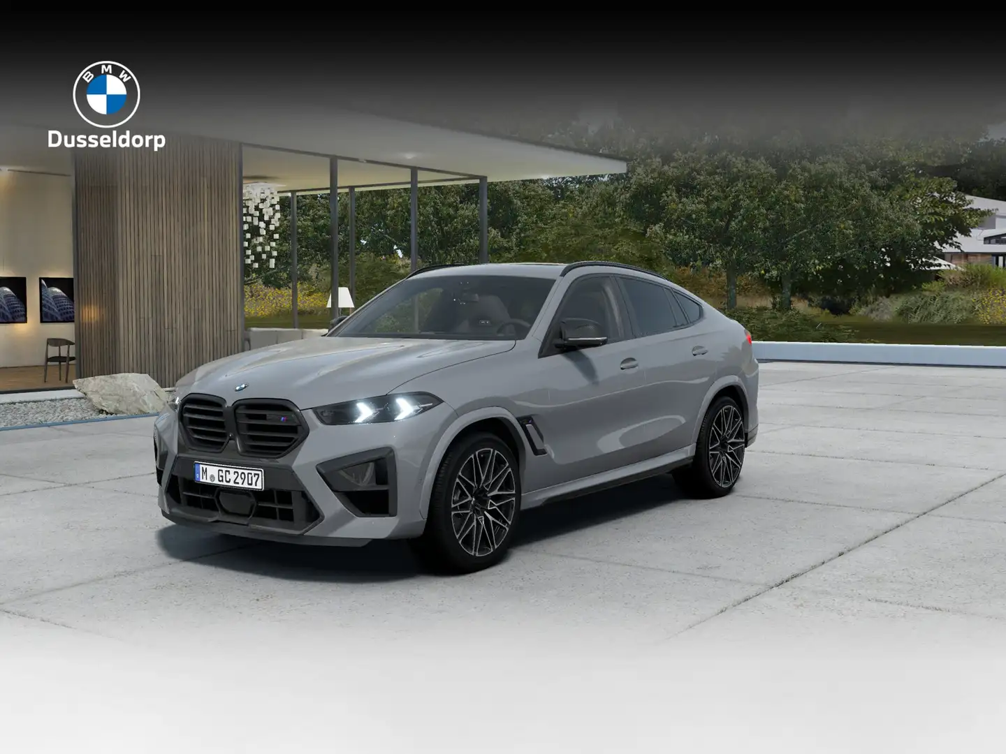 BMW X6 M Competition Gris - 1