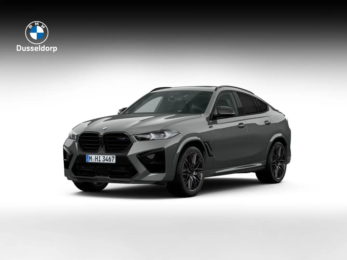BMW X6 M X6M Competition Gri - 1