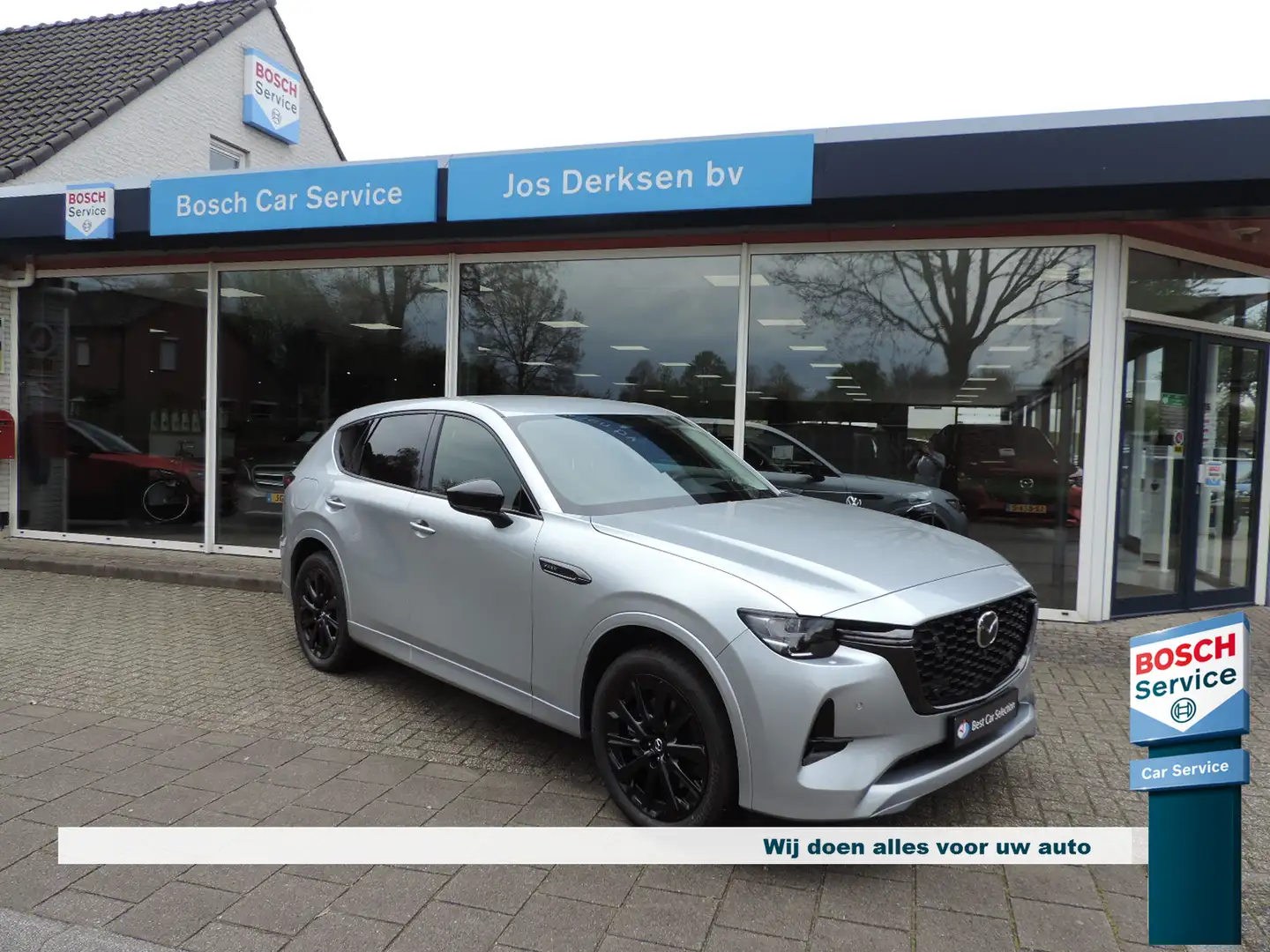 Mazda CX-60 PHEV 2.5 E-SKYACTIV PHEV Homura - Convinience Pack Zilver - 1