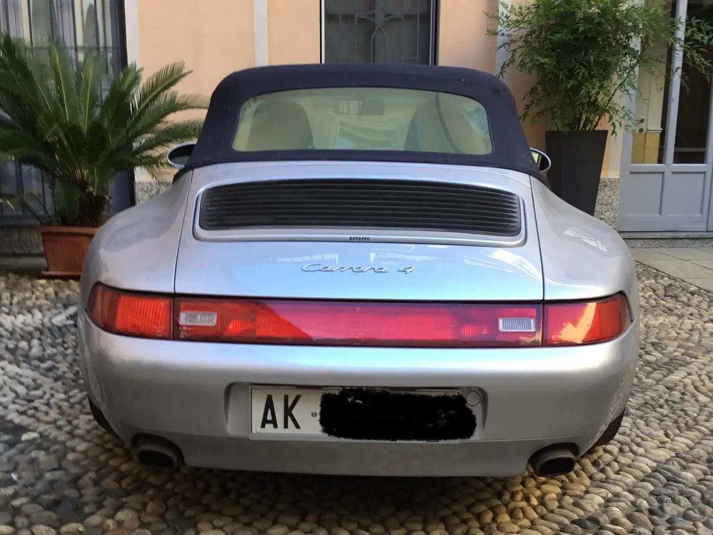 Porsche 993 911 Cabrio 3.6 Carrera 4 Argento - 2