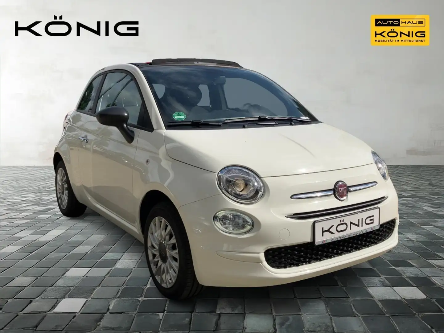 Fiat 500C 1.0 GSE MY23 Klima & Sound Weiß - 2