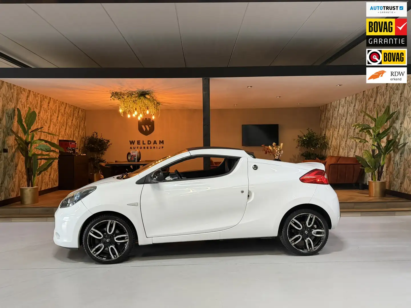 Renault Wind 1.2 TCE Dynamique Cruise Elek Ramen Rijklaar Weiß - 1