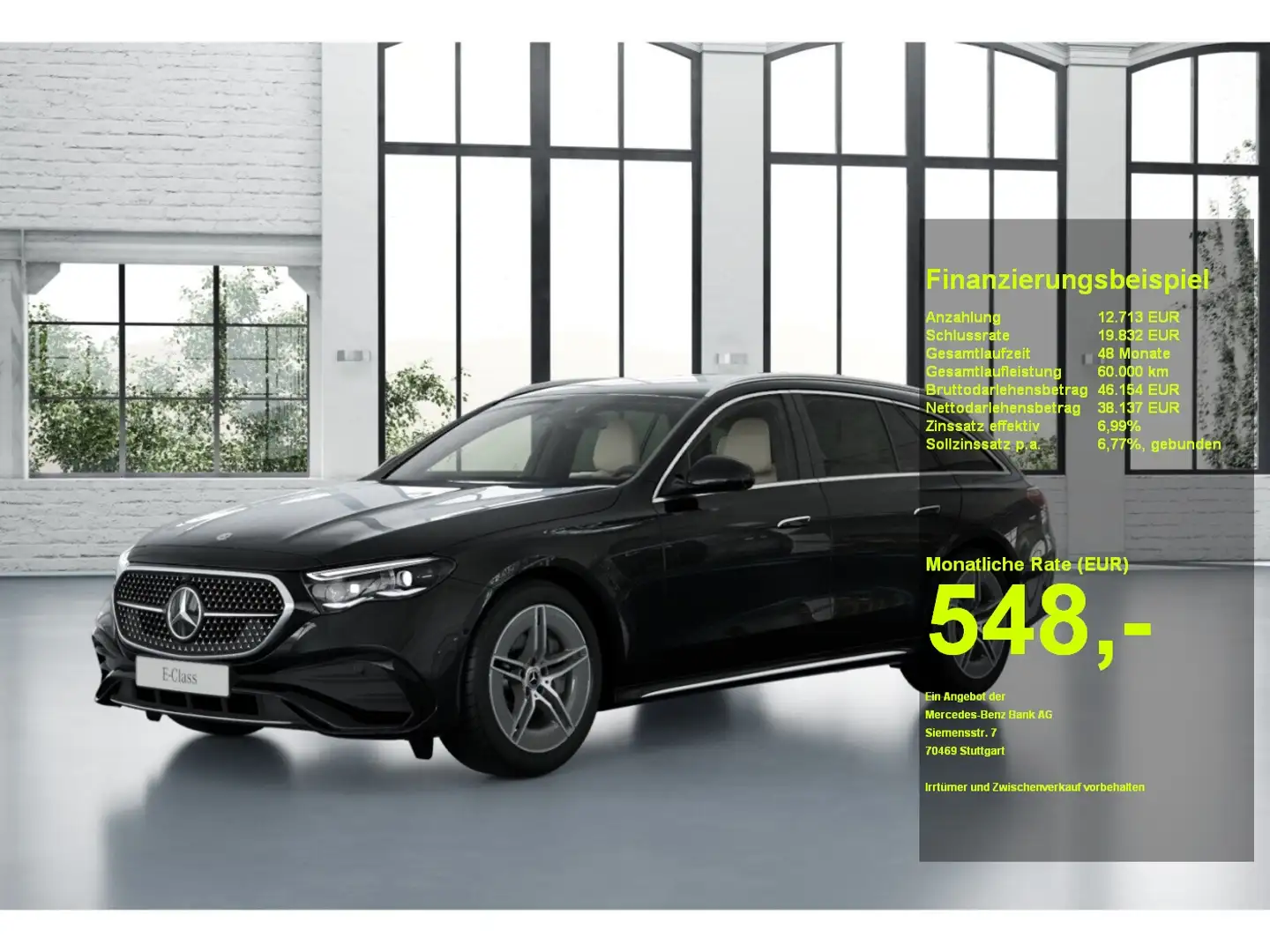 Mercedes-Benz E 300 e T AMG Mbux Burm.4D DigitalLi. Distronic Schwarz - 1