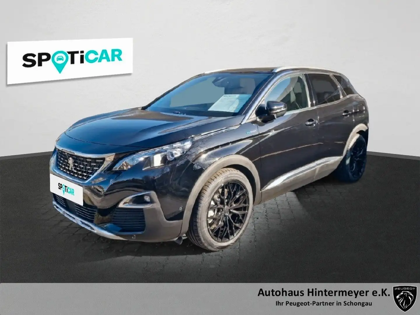 Peugeot 3008 GT Plug-In Hybrid4 300 Zwart - 1