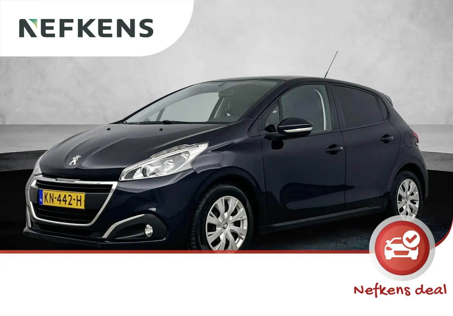 Peugeot 208 1.6 100PK HDi Blue Lease | 1ste eigenaar | Navigat Blauw - 1