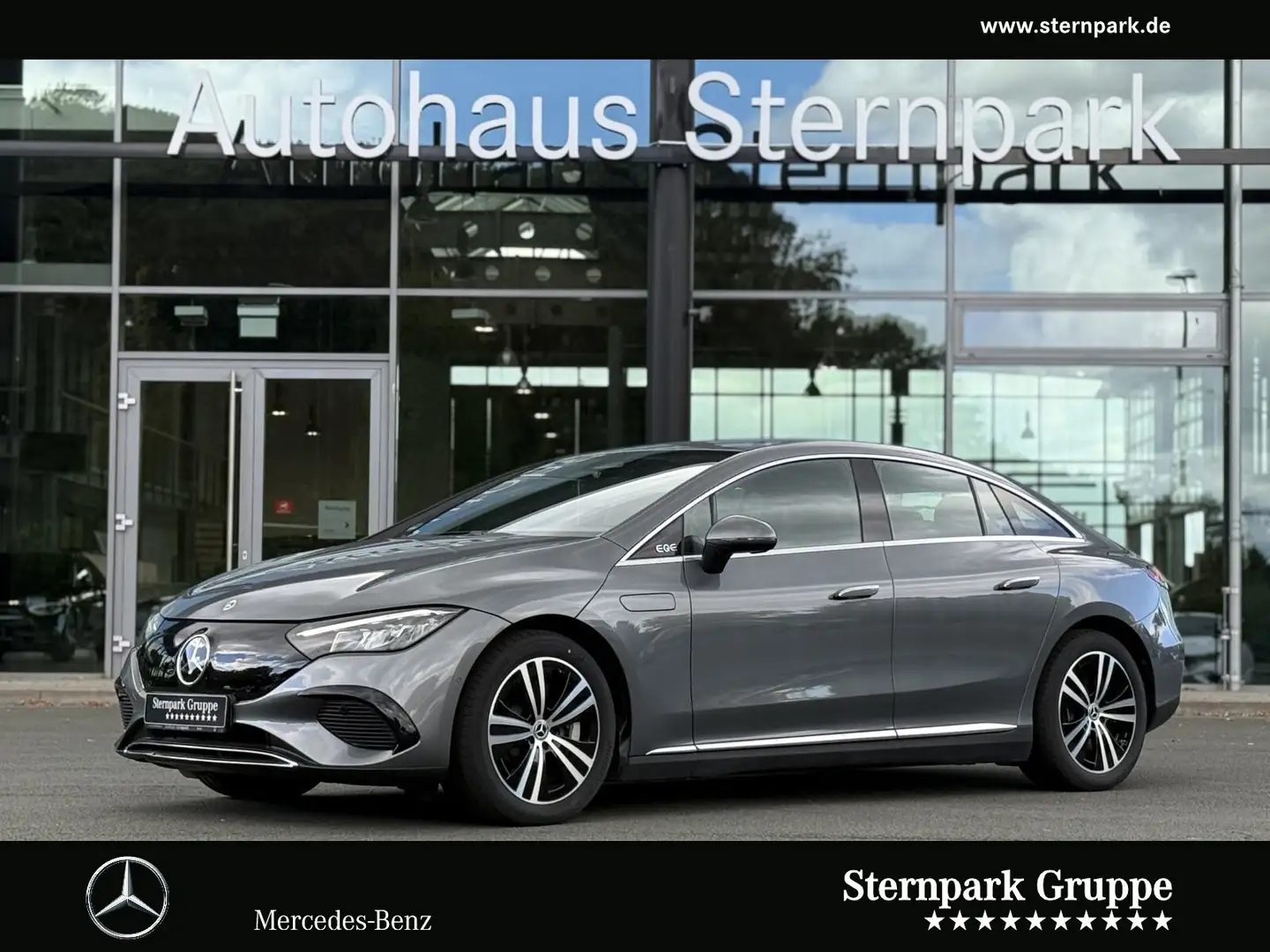 Mercedes-Benz EQE 300 EQE 300 Advanced+ AHK/HUD/Distronic/Memory/Totw Grau - 1