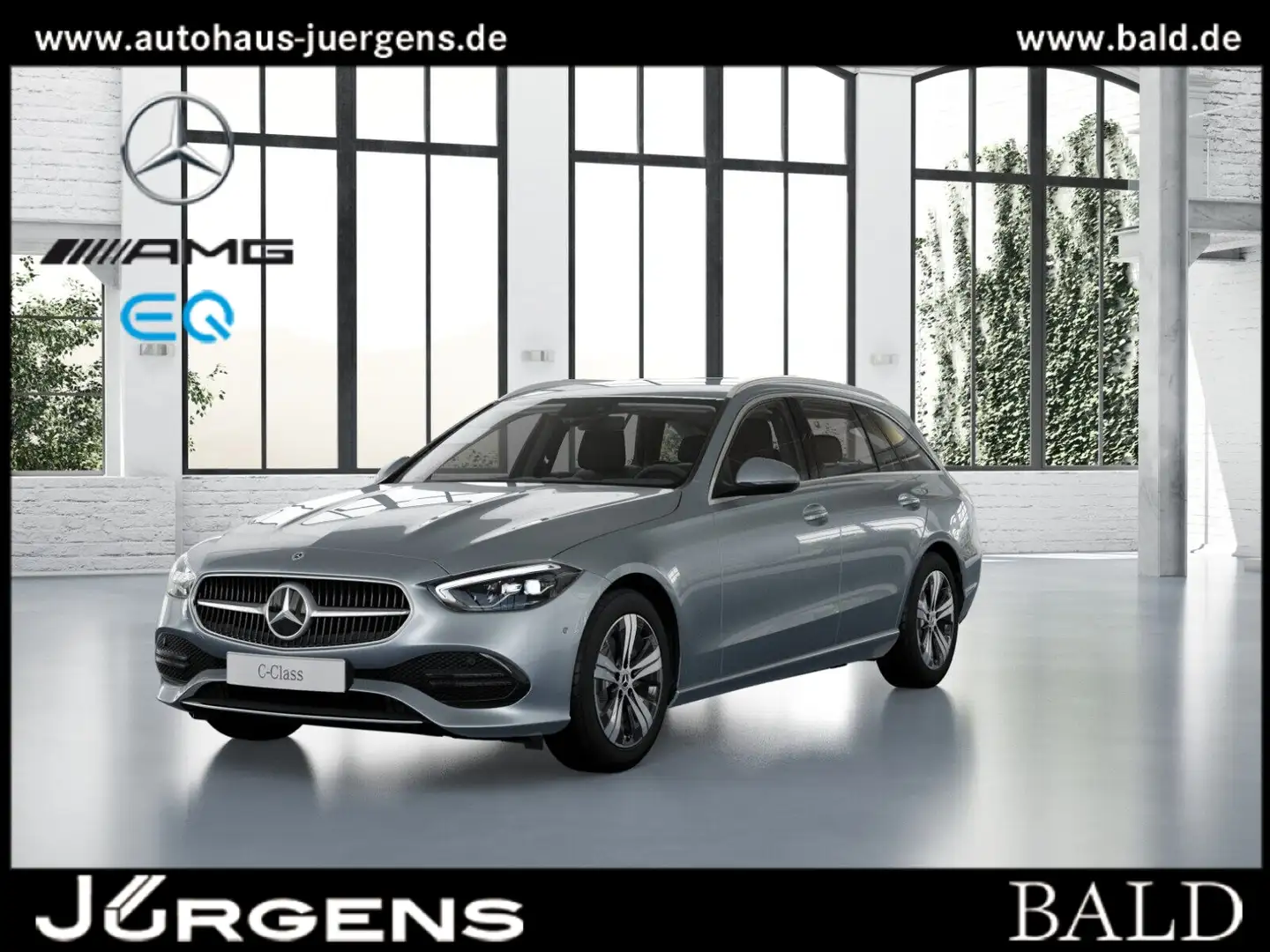 Mercedes-Benz C 180 T Avantgarde/LED/Kamera/AHK/Winter/SHZ/17" Silber - 2