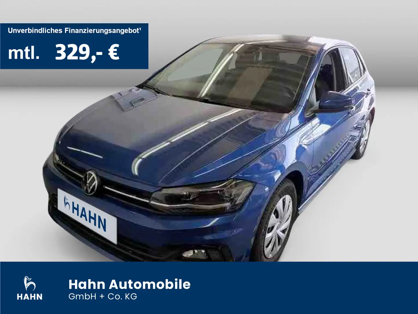 Volkswagen Polo 1.0TSI Highline R-line LED Navi ACC PDC DAB Blau - 1