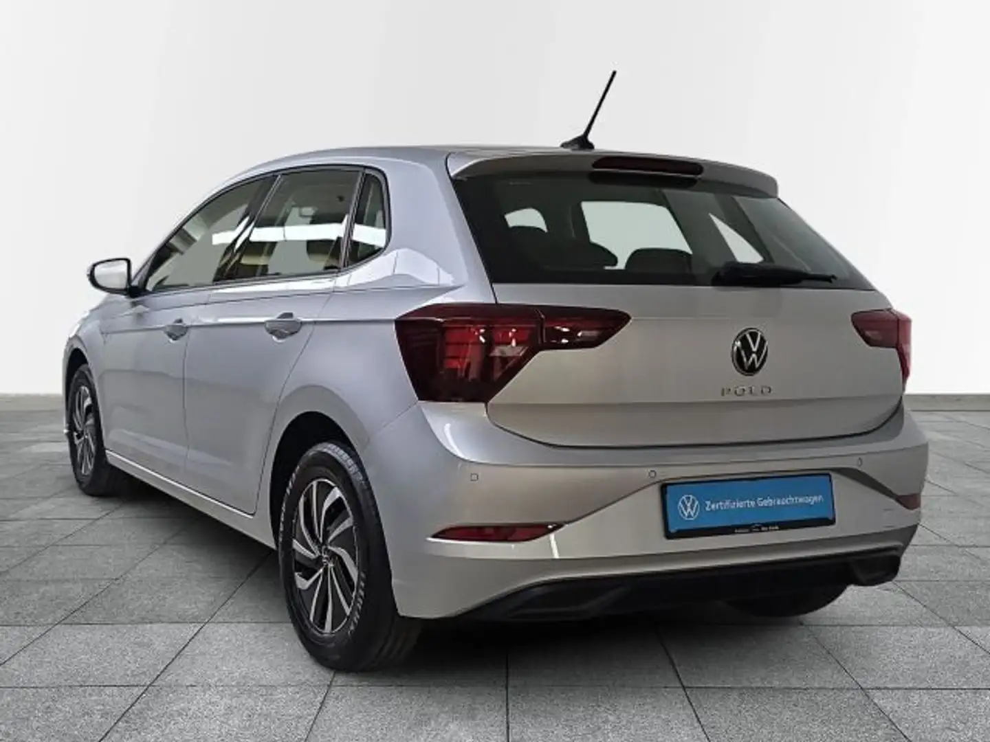 Volkswagen Polo 1.0 TSI Life APP-Connect+PDC+SHZ Silber - 2