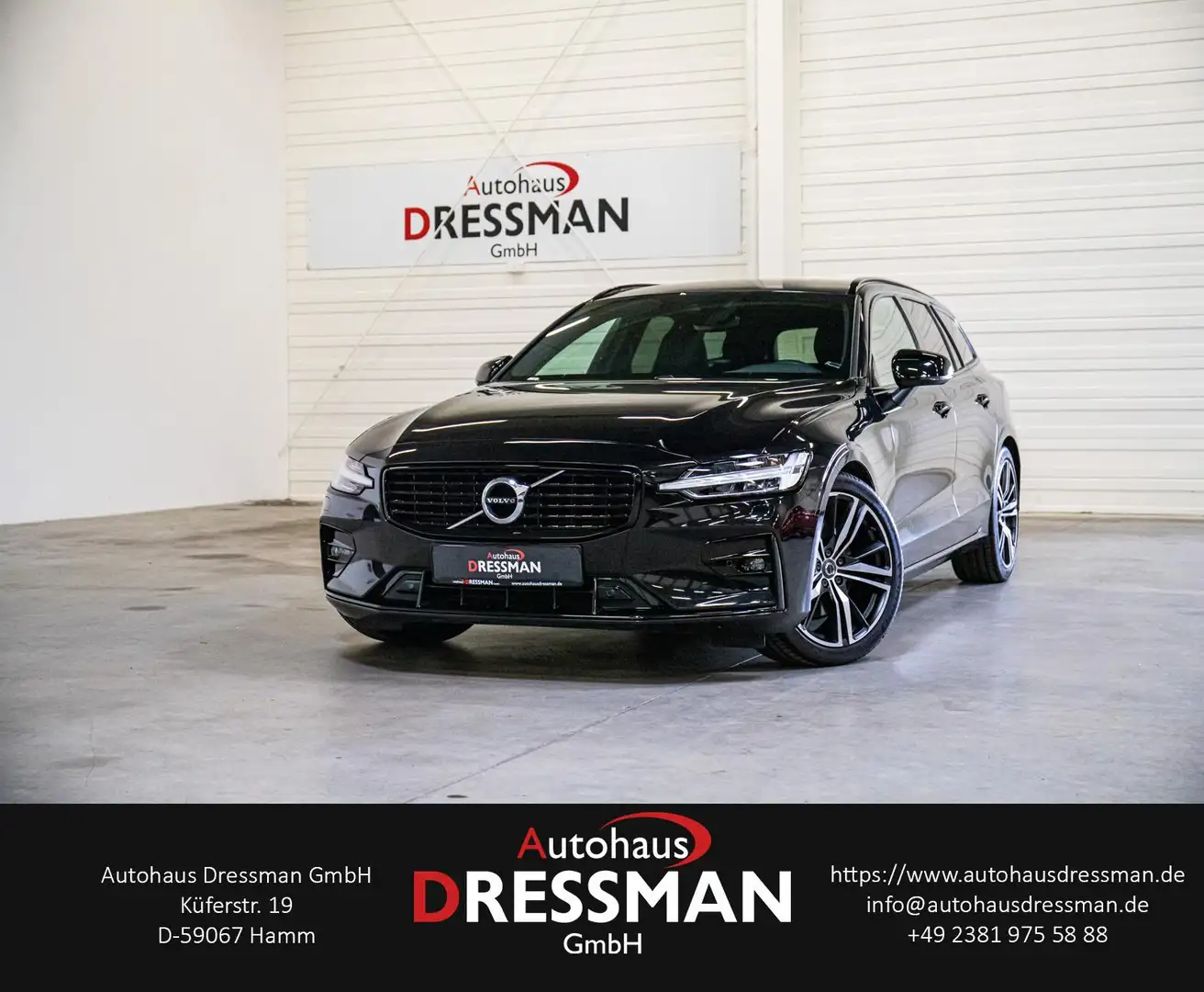 Volvo V60 R Design 2.0 Diesel LED NAVI KAMERA MEMORY Schwarz - 1