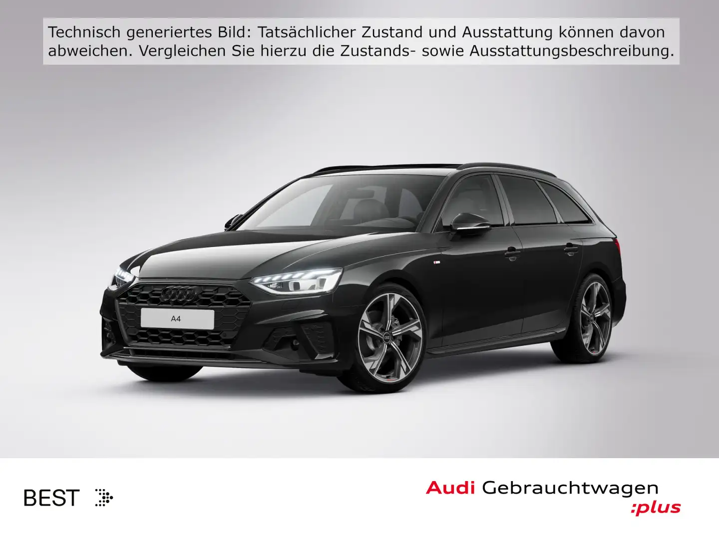 Audi A4 S line Competition 35 TFSI Pano*Matrix Schwarz - 1