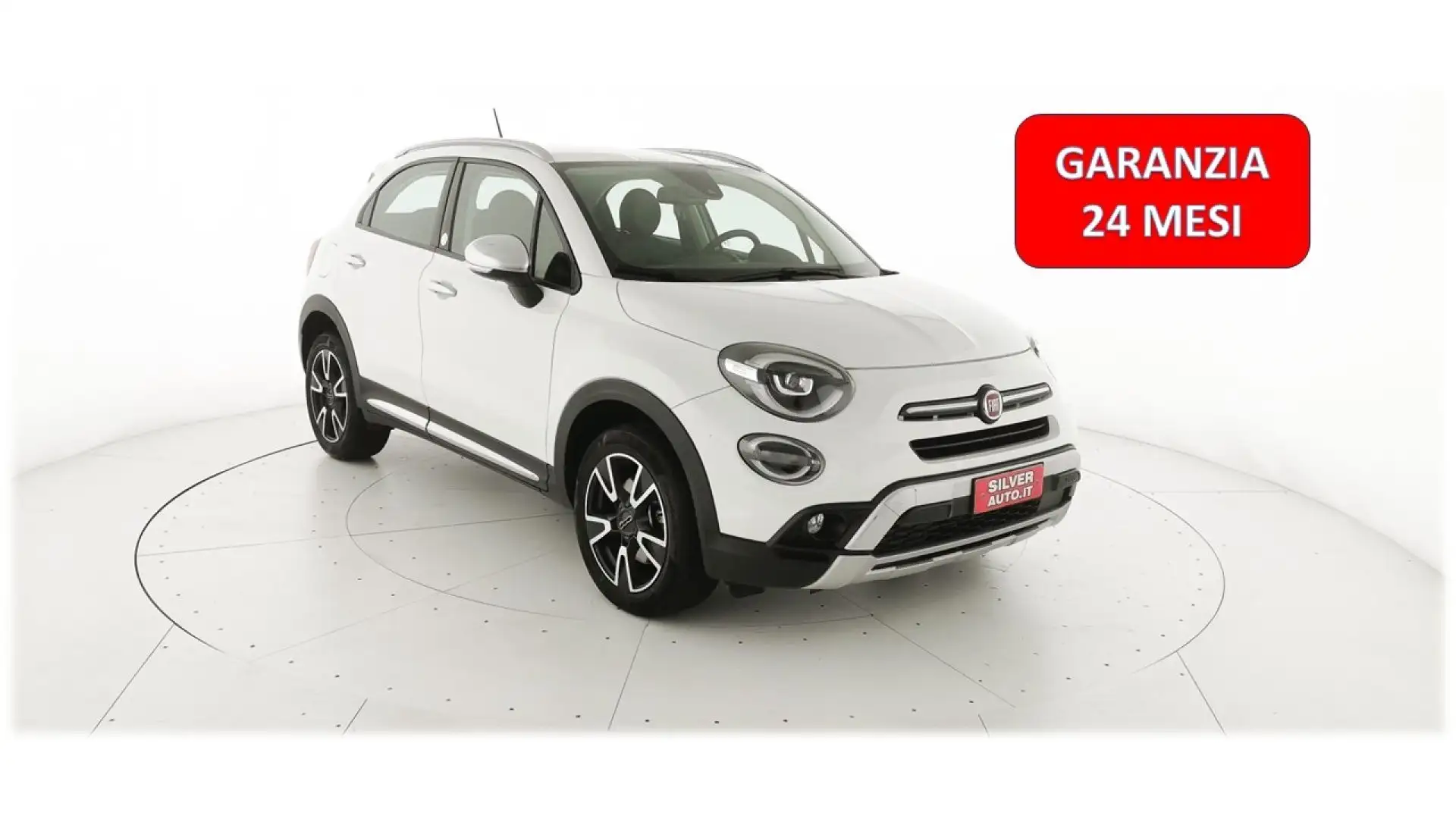 Fiat 500X 1.3 T4 150 CV DCT Mirror Cross Blanc - 1