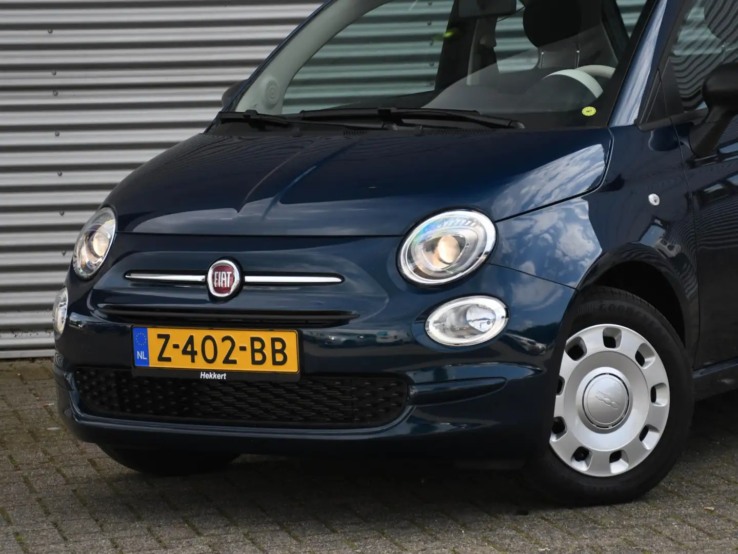 Fiat 500 1.0 Hybrid 70pk DAB | AIRCO | CRUISE.C | USB | 12M Blauw - 2