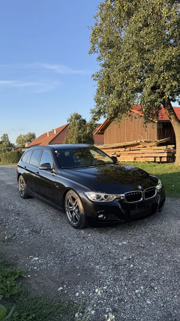 BMW 318 318d Touring Österreich-Paket Schwarz - 1