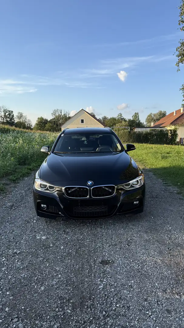 BMW 318 318d Touring Österreich-Paket Schwarz - 2