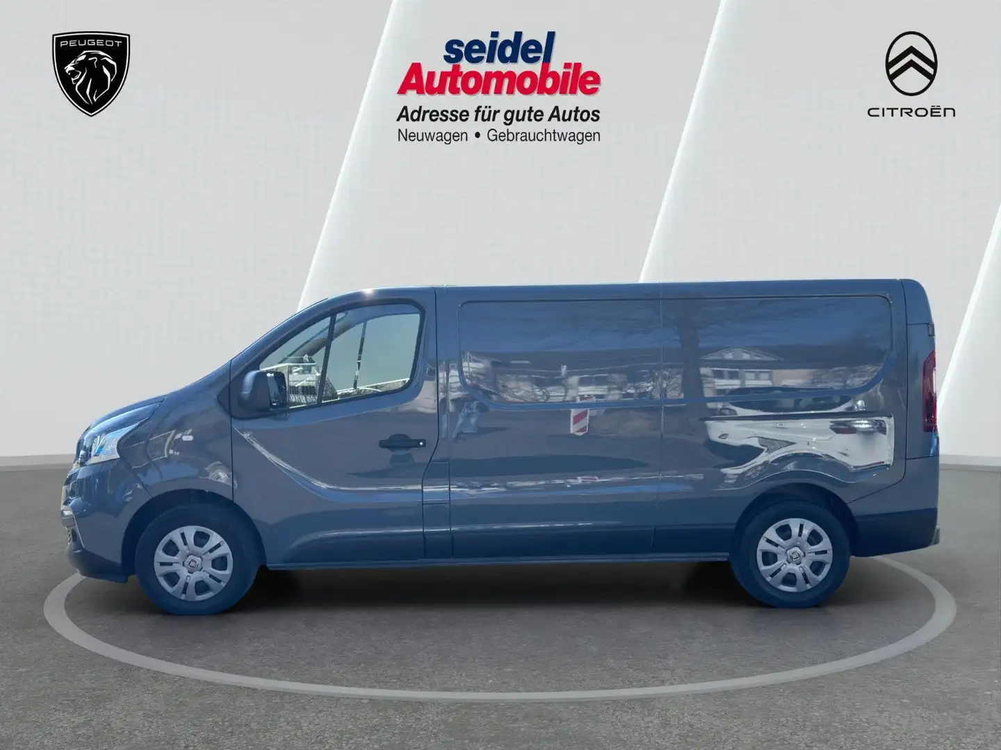 Fiat Talento Kasten 2.0 Ecojet 120 Turbo L2H1, NAVI Grau - 2
