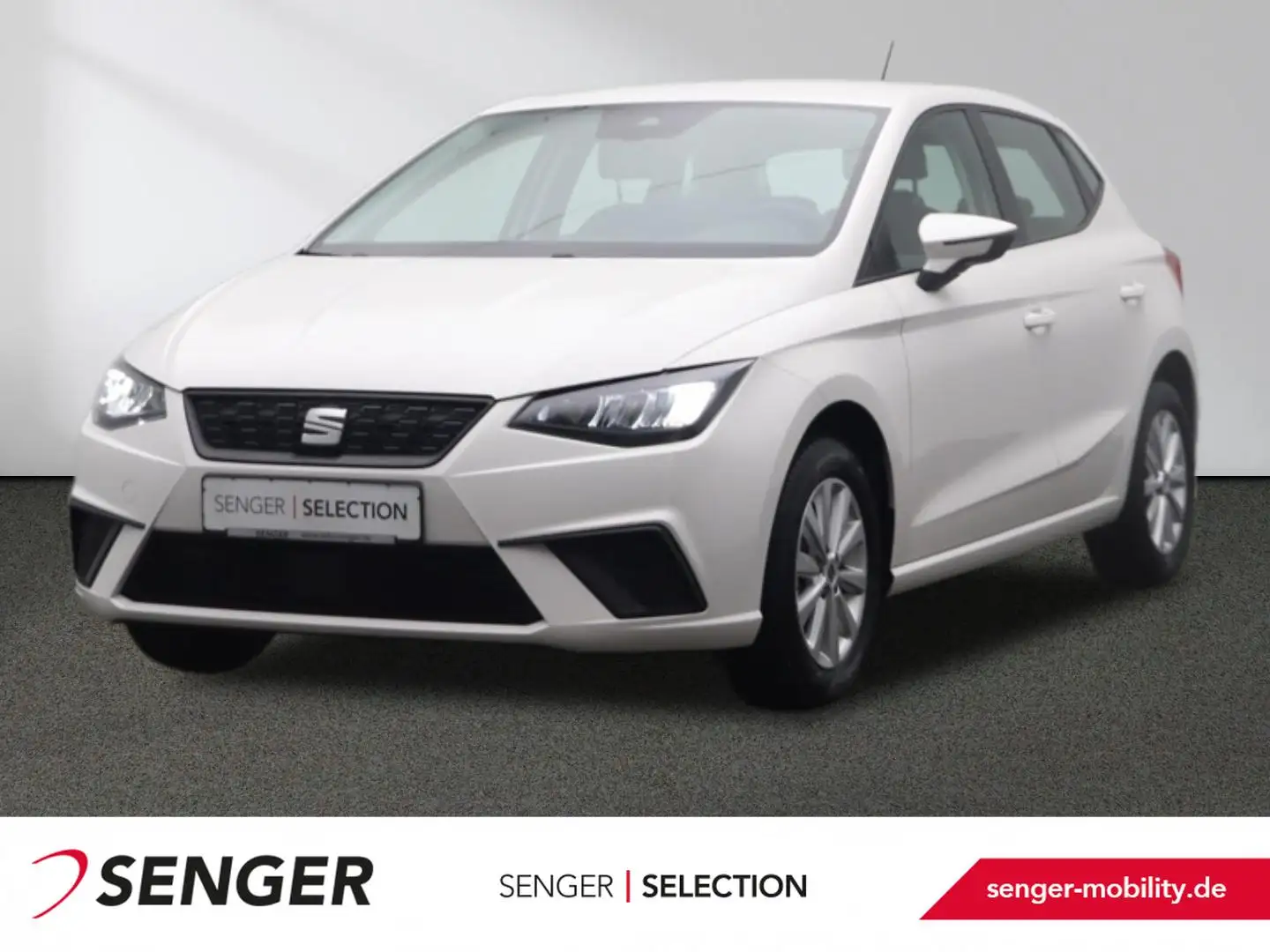 SEAT Ibiza Style 1.0 MPI FullLink LED Klima-Komfortp. Blanc - 1
