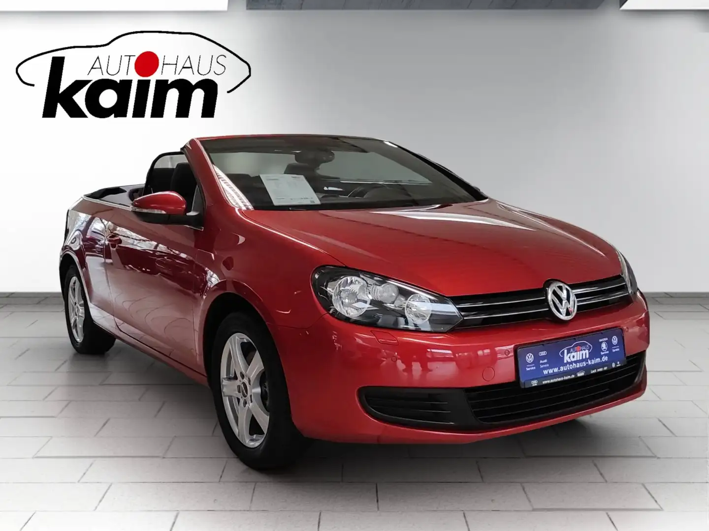 Volkswagen Golf Golf VI Cabriolet 1,4 TSI Rot - 2