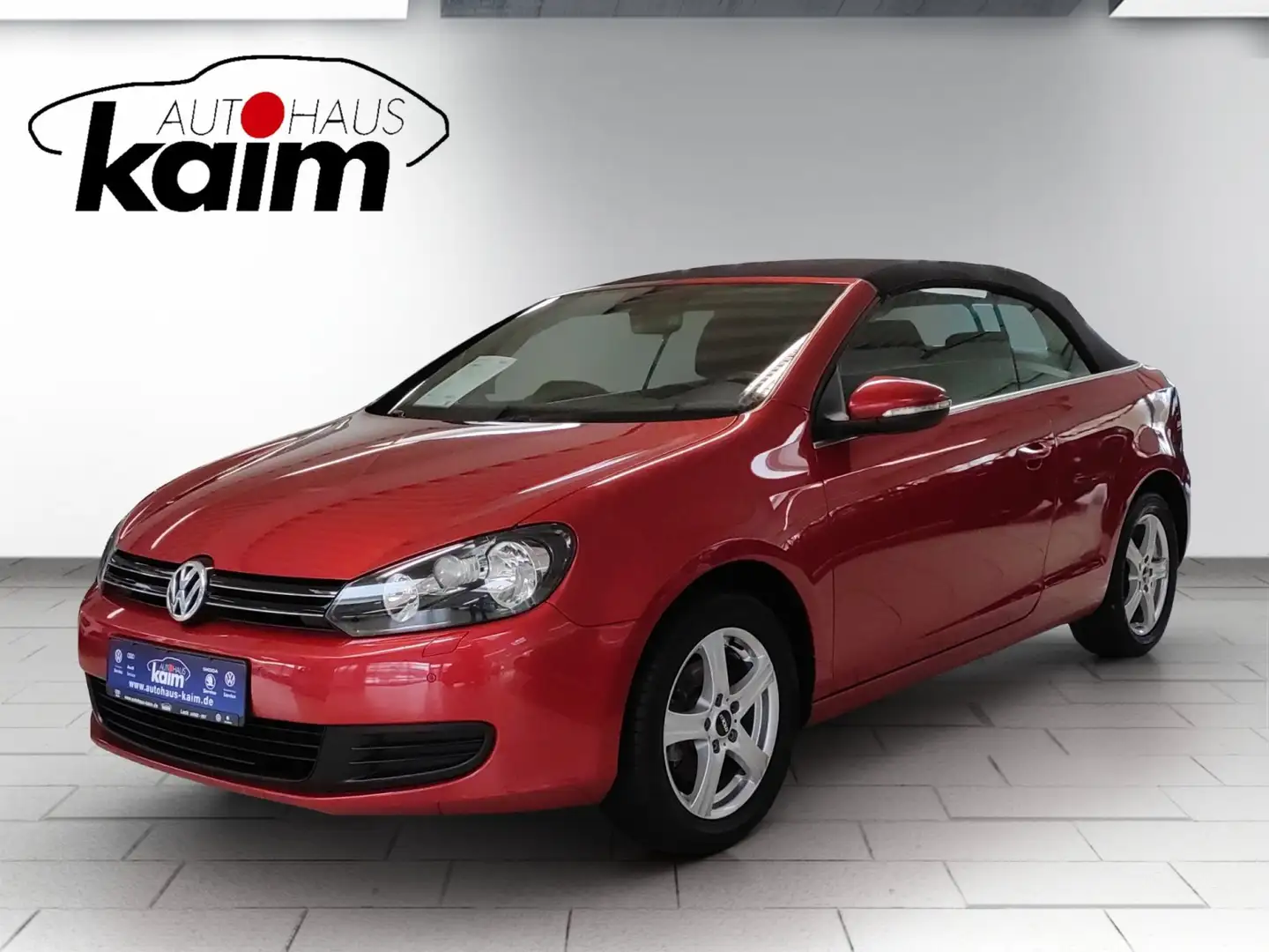 Volkswagen Golf Golf VI Cabriolet 1,4 TSI Rot - 1