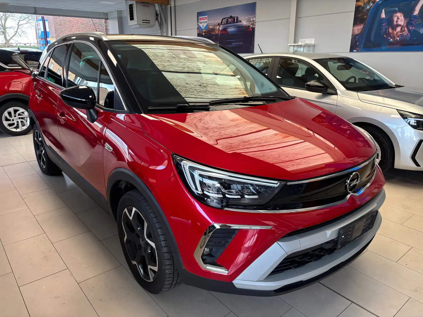 Opel Crossland 1.2 Turbo Elegance S/S (EU6.4) Rood - 1