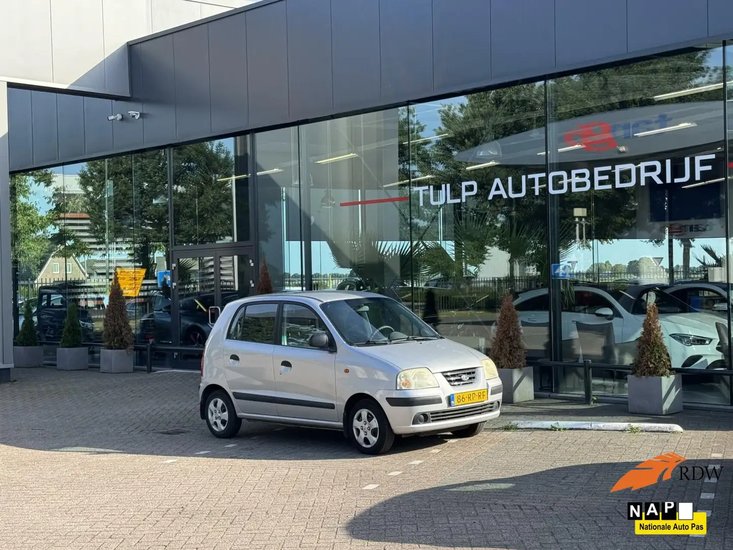 Hyundai Atos 1.1i Active Cool bj 2005 79165 km Nap Nette auto Gris - 1