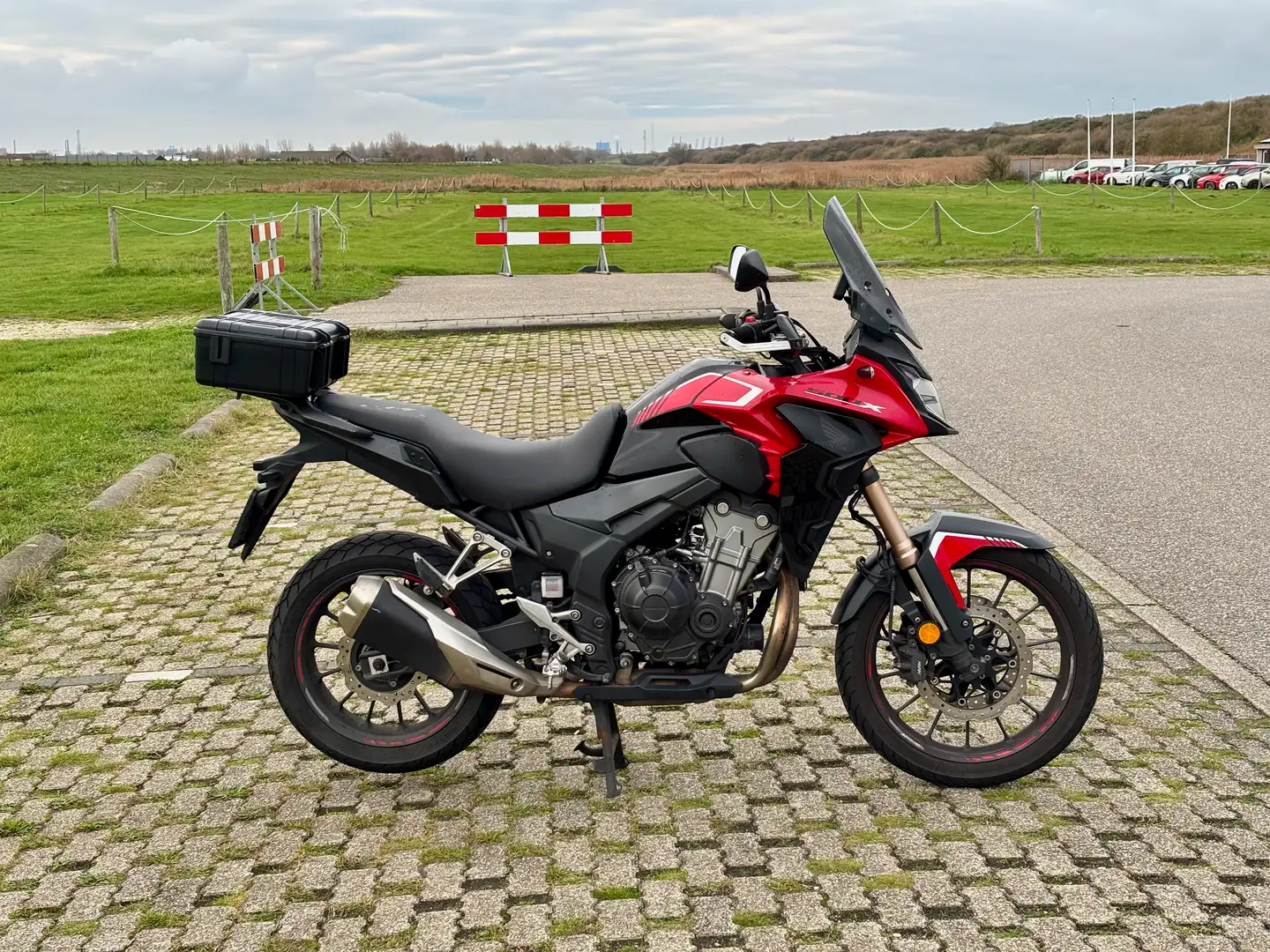 Honda CB 500 CB500XA (PC64) Rouge - 2