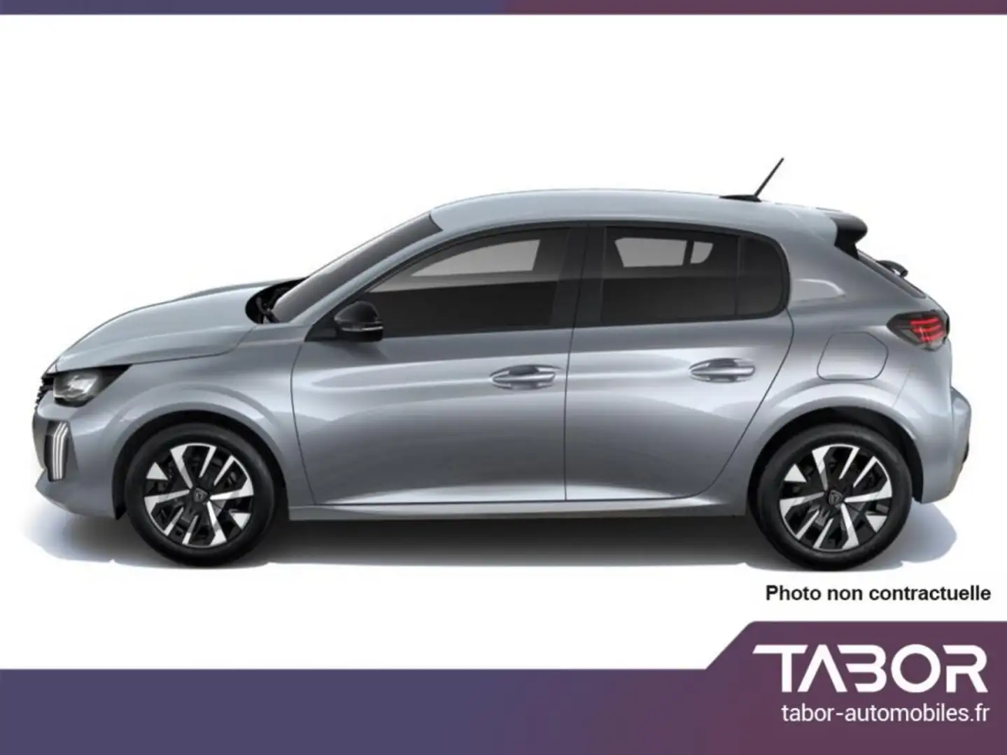 Peugeot 208 1.2 PT 100 Active GPS Radars Reg. Argent - 2