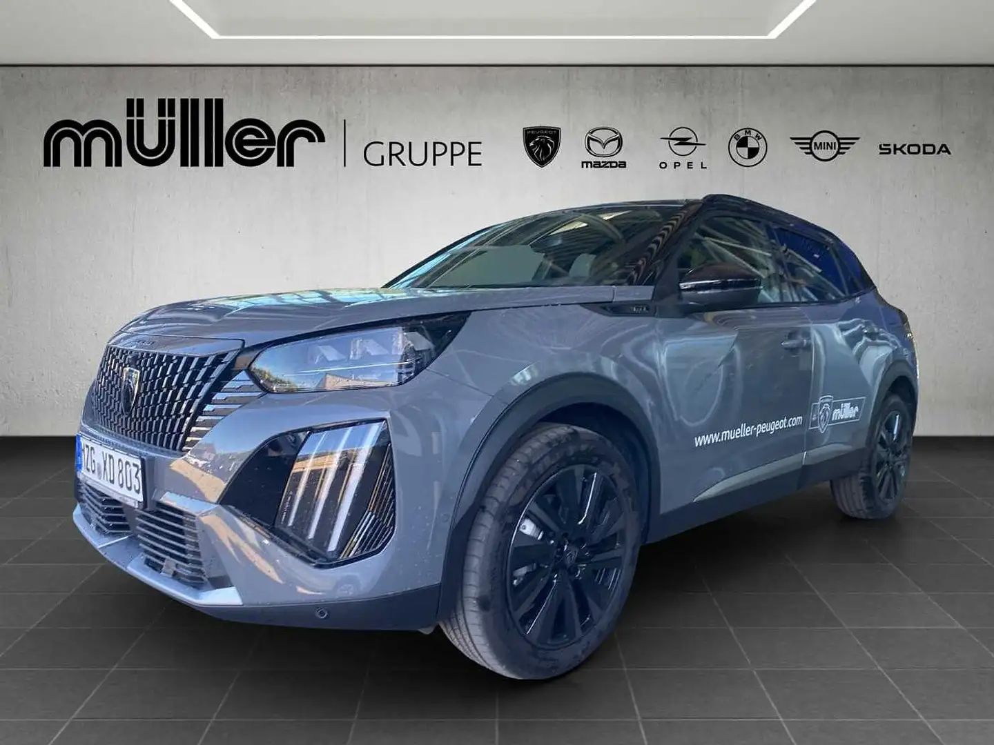 Peugeot 2008 GT Hybrid 136 e-DSC Grau - 1
