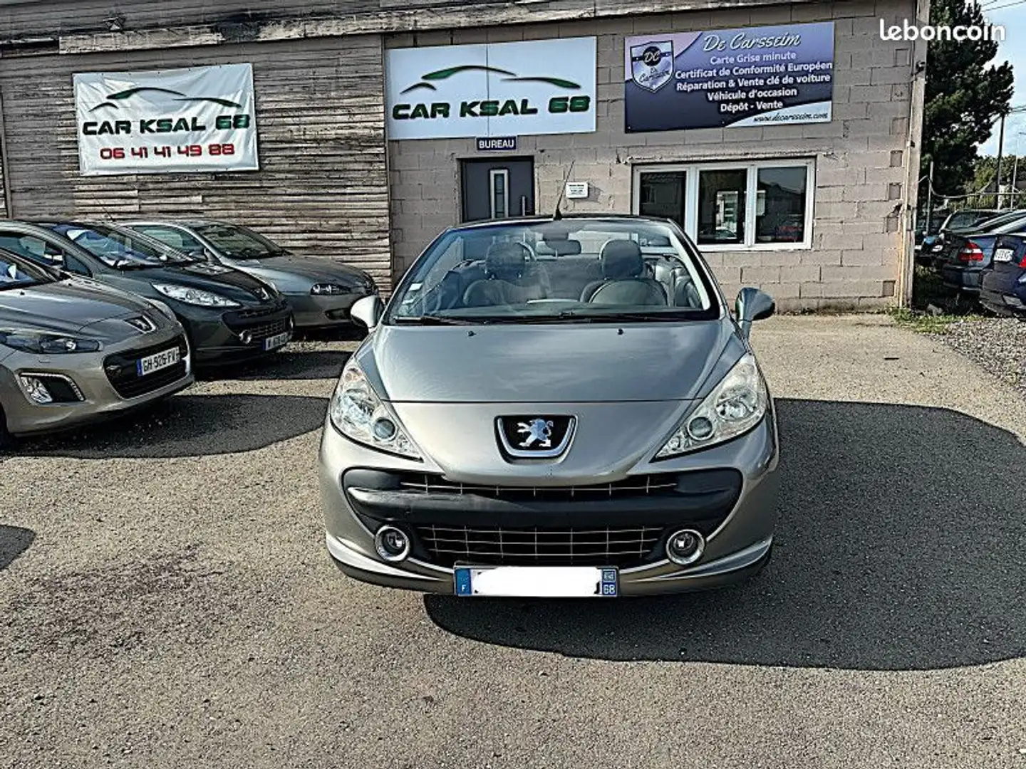 Peugeot 207 1.6 HDI110 SPORT FAP Gris - 2