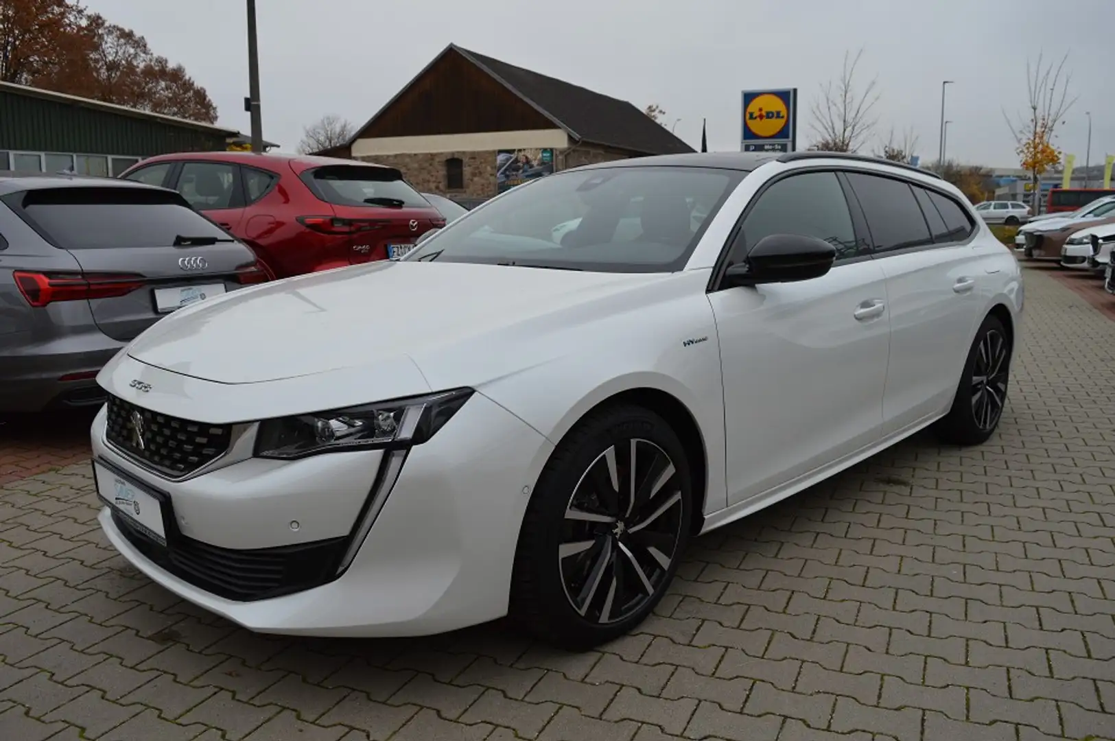Peugeot 508 SW SW Hybrid 225 e-EAT8 GT Weiß - 1