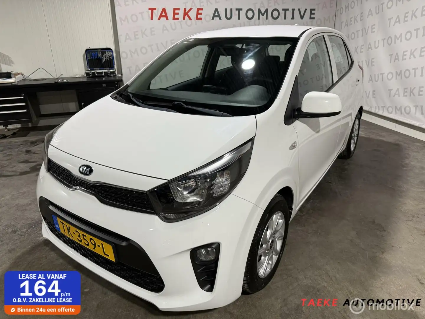 Kia Picanto 1.0 CVVT ComfortPlusLine Navigator Airco/Nav/Nap Wit - 1