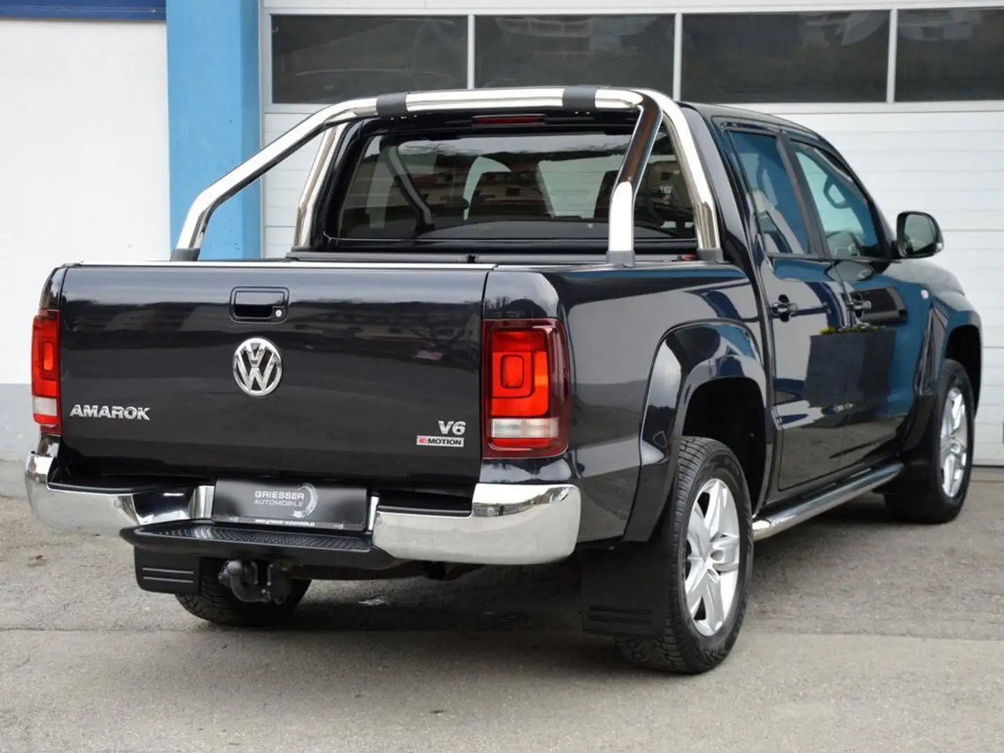 Volkswagen Amarok V6 3.0TDI Highline 4Motion Aut. €35.825 netto Schwarz - 2