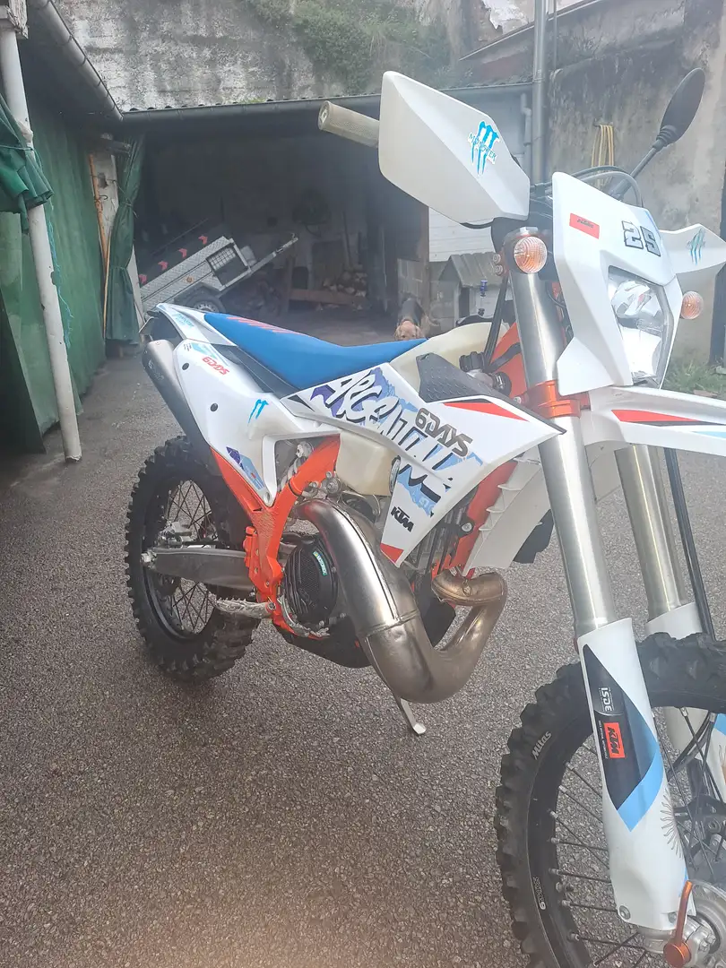 KTM 250 EXC 250tbi six days 2t Blanco - 1