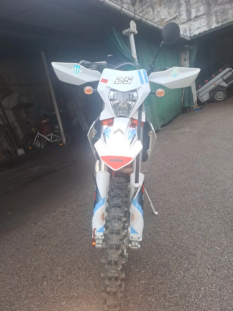 KTM 250 EXC 250tbi six days 2t Blanco - 2