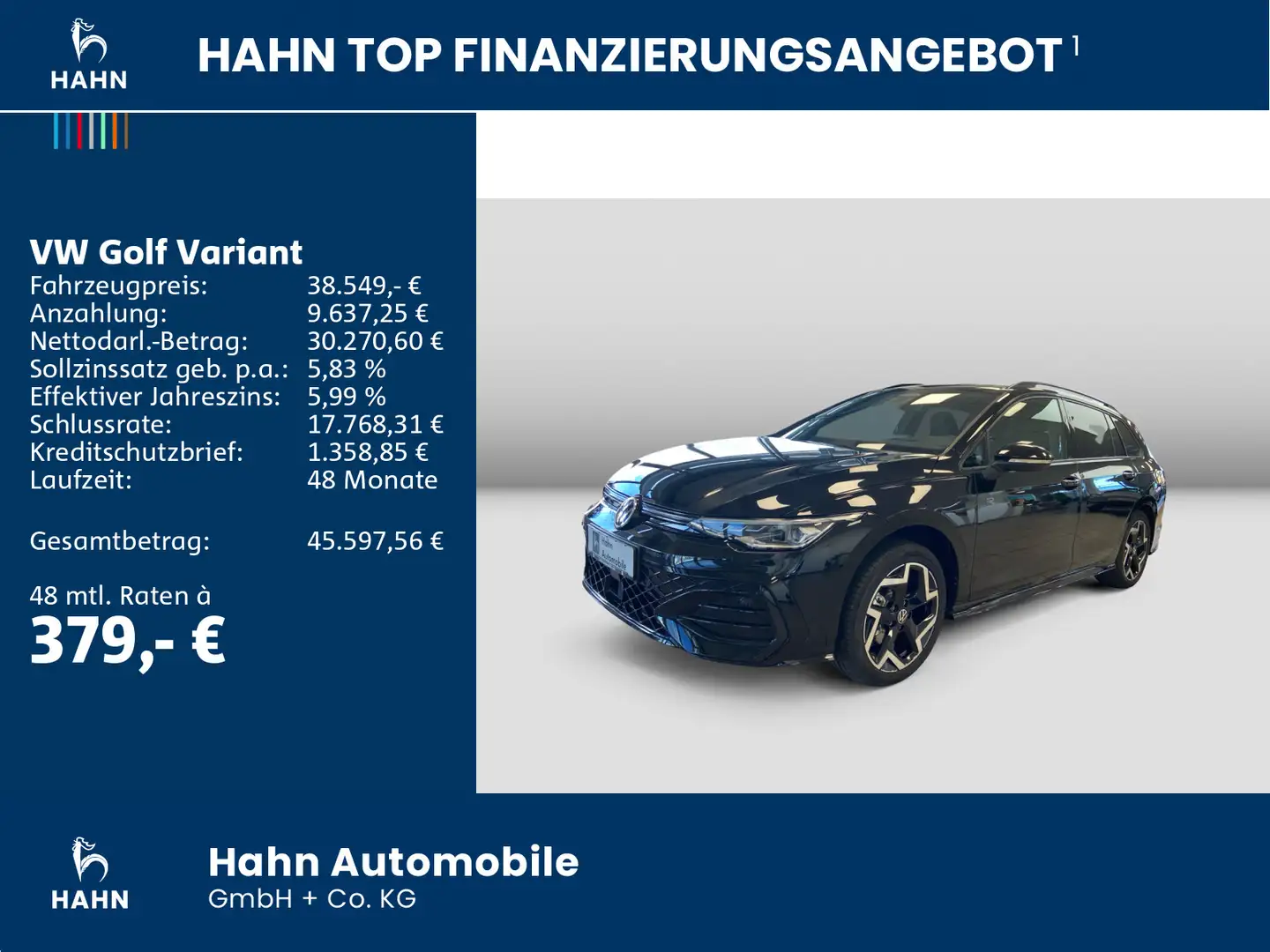 Volkswagen Golf Variant R-Line 1,5 l eTSI 110 kW/150 PS AHK Schwarz - 2