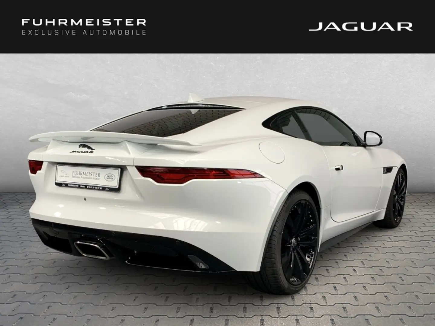 Jaguar F-Type Coupe P300 R-Dyn. Klima Paket Black Pack Alb - 2