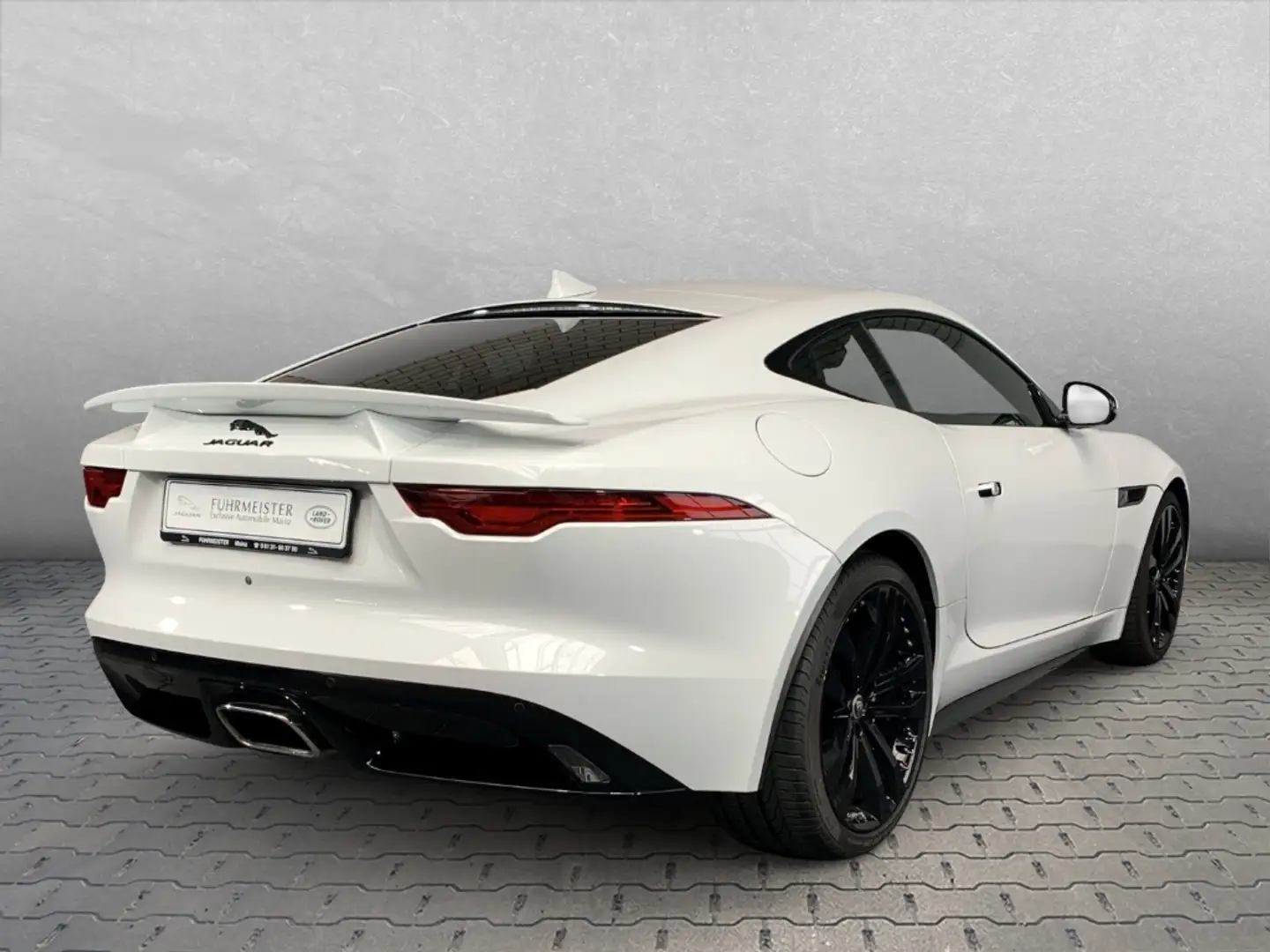 Jaguar F-Type Coupe P300 R-Dyn. Klima Paket Black Pack Blanc - 2