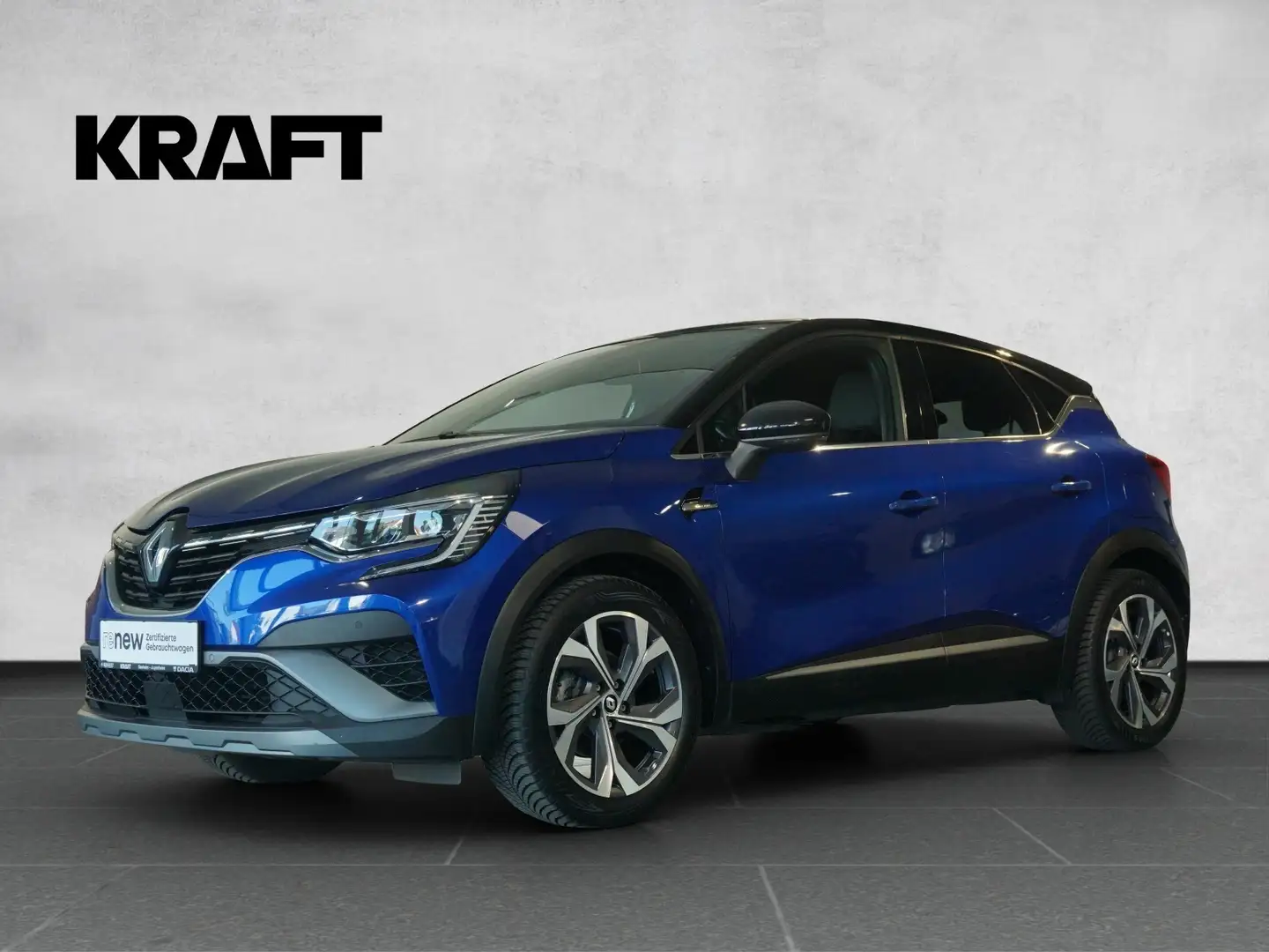 Renault Captur II 1.6 E-TECH Plug-in 160 R.S. Line Blauw - 1